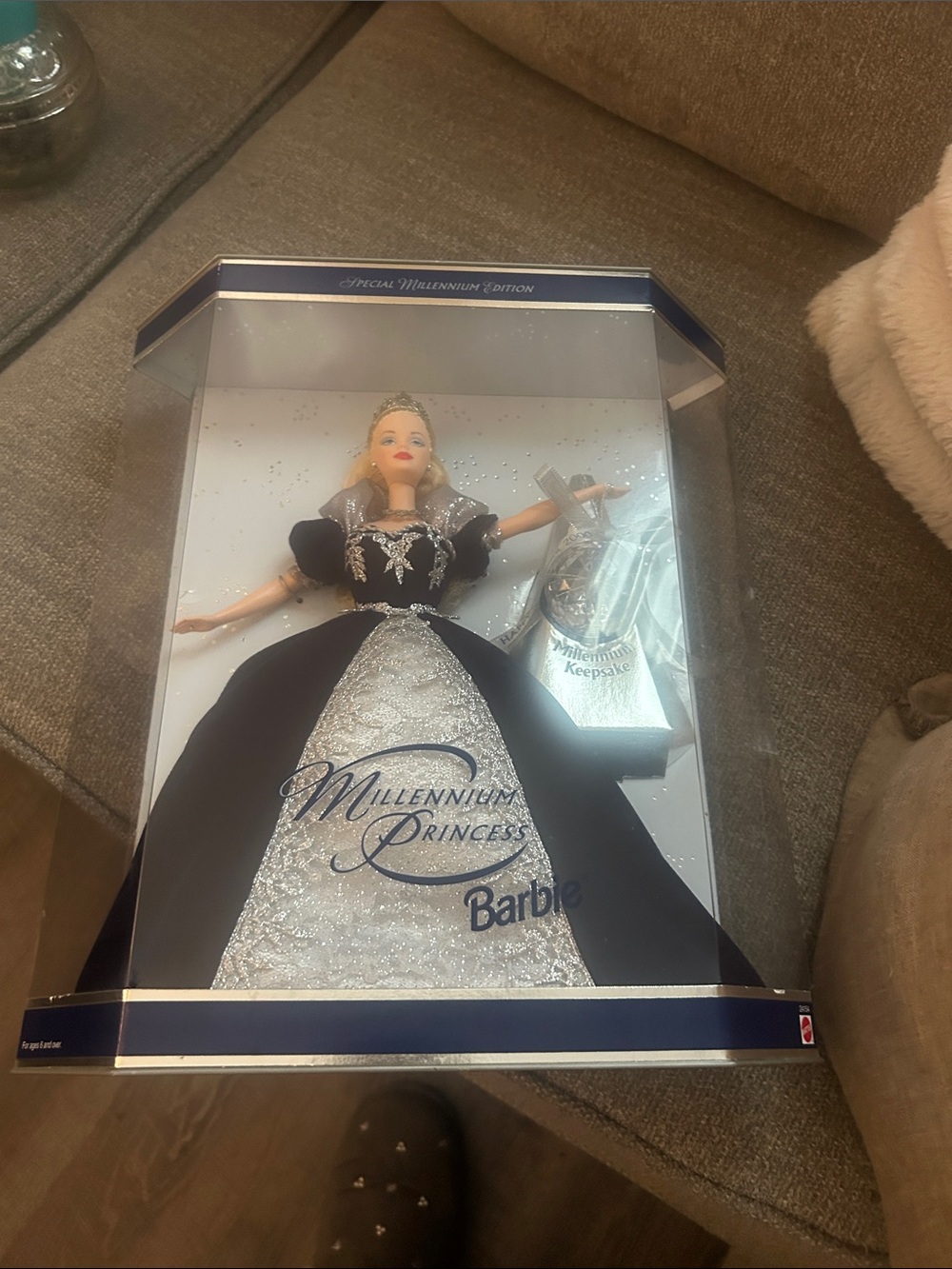 Barbie Millennium Princess Doll in Black and Silver Gown